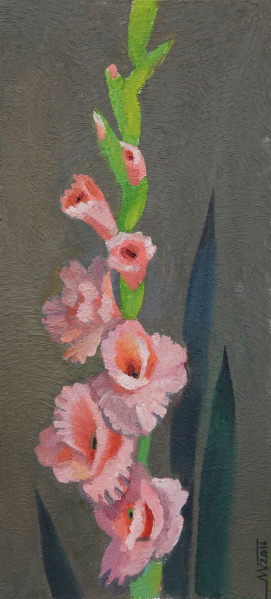 Gladiolus by Marina Gorkaeva