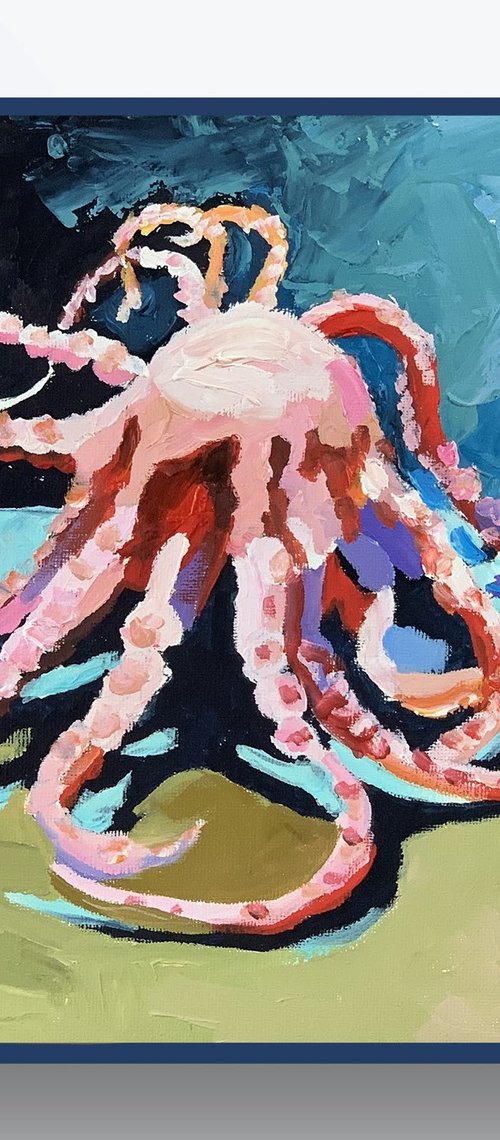 Pink Octopus. by Vita Schagen