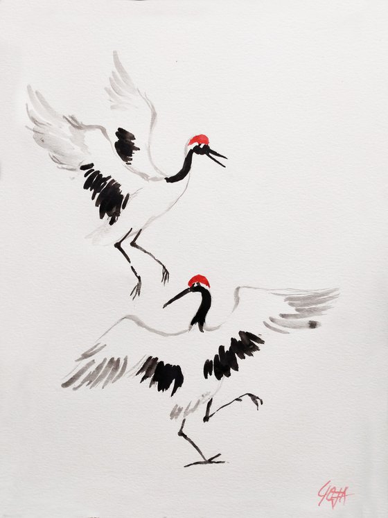 DANCE OF THE CRANES