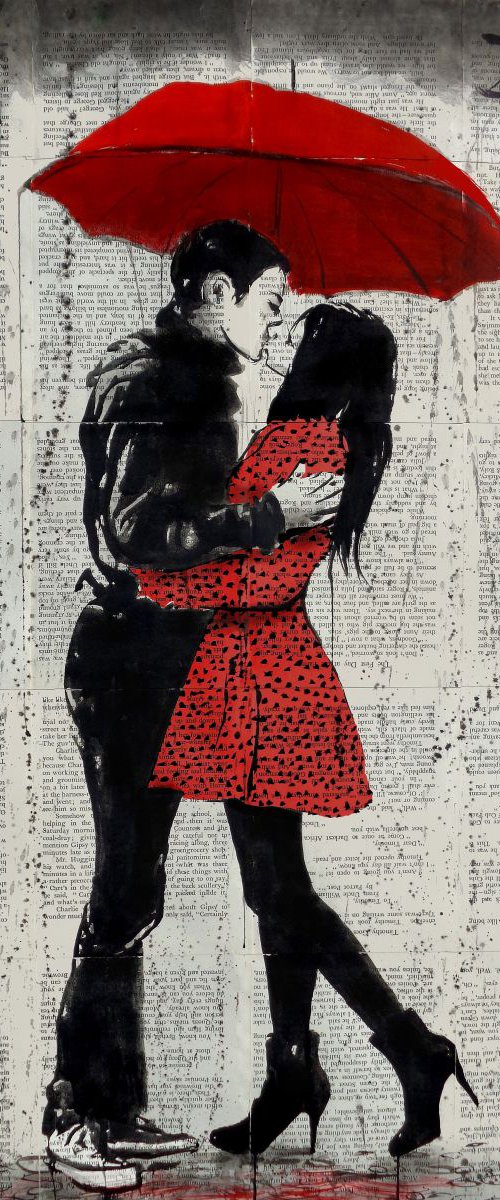 RAIN KISSES by Loui Jover