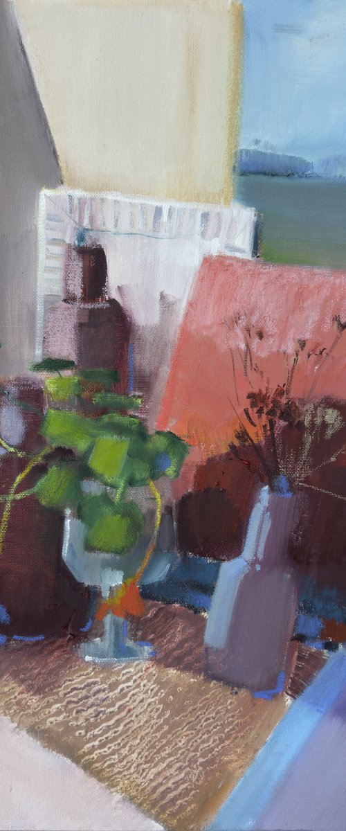 Quiet Morning Still Life by Olha Laptieva