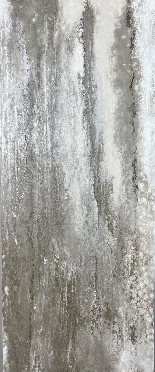 Diptych L´Averse ( one panel) by Kseniia Turik