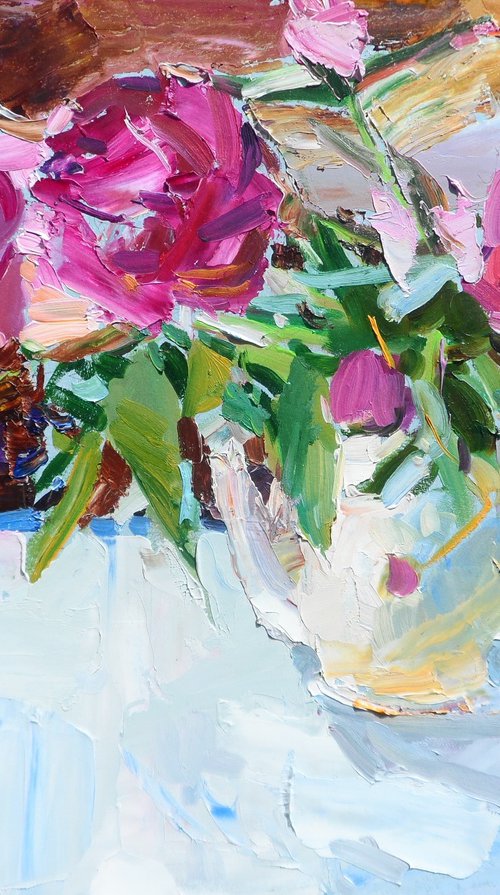 " Peonies" by Yehor Dulin