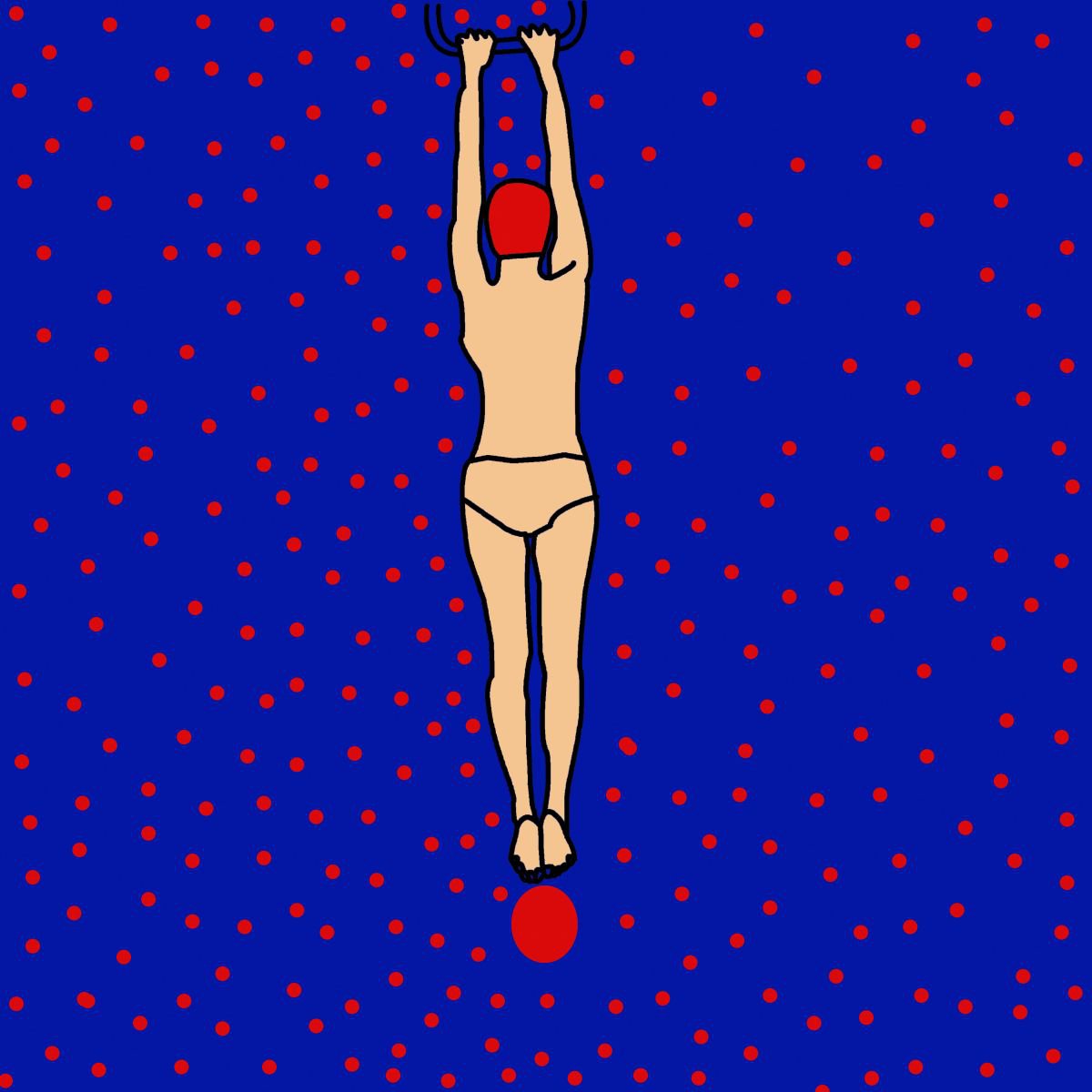 Hang in there by Rina Mualem - Pop art