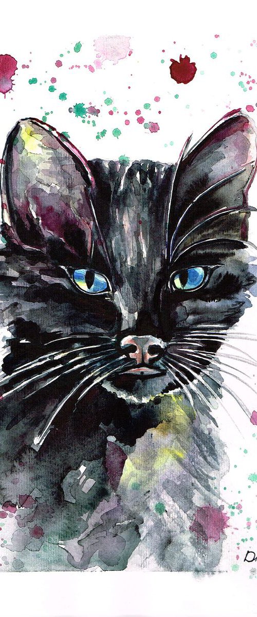 Black Cat by Diana Aleksanian