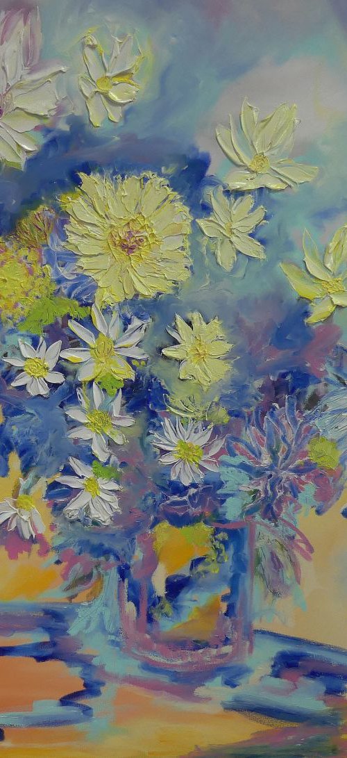 Daisy Blue by Lesley Blackburn