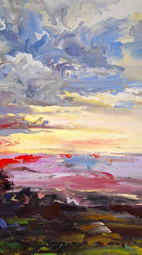 “Where Sky Meets the Earth” by Andrej  Ostapchuk