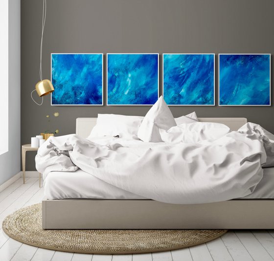 Beyond the blue sea no. 5121 set of 4