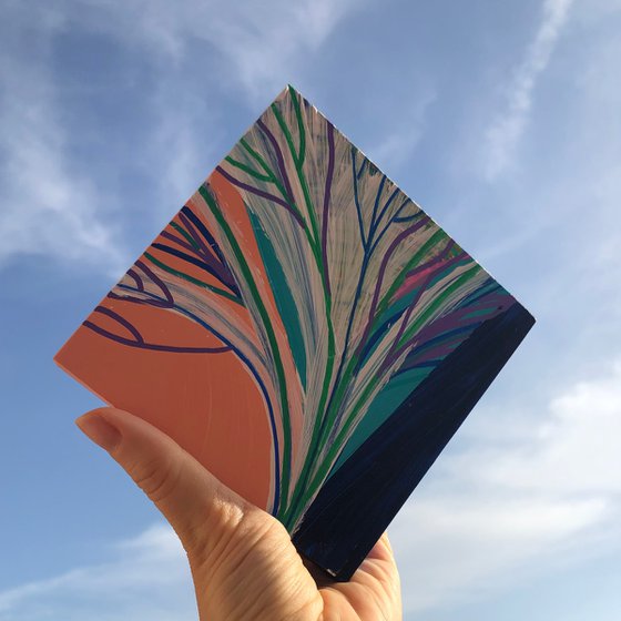Meli Melo 5 - miniature colourful abstract