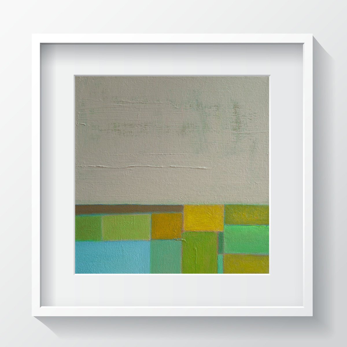 Abstract Giclee Print , The End Of The Beginning By Thomas Hjelm, 17 X 17, Artwork For Sale On Artfinder