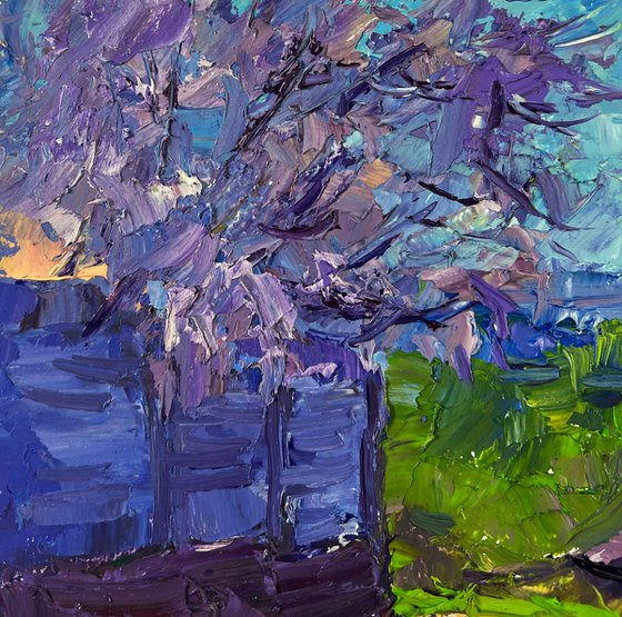 Village in the Spring Silence