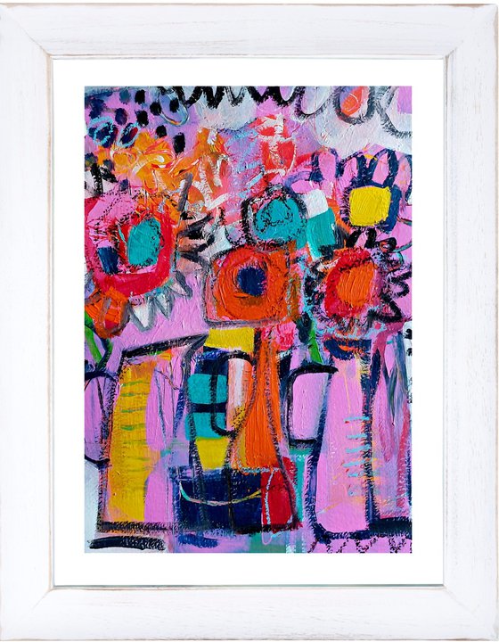 Still Life with Orange Vase