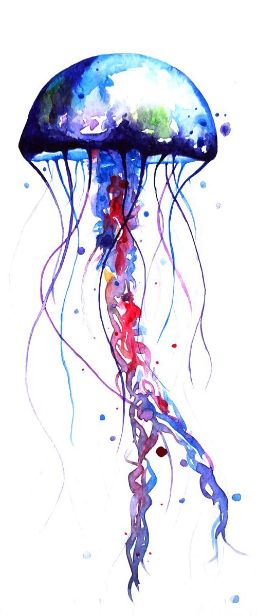 Jellyfish by Luba Ostroushko