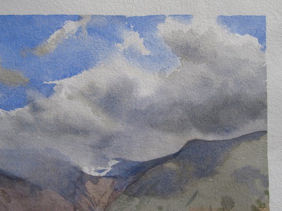 Clouds over the Mountains