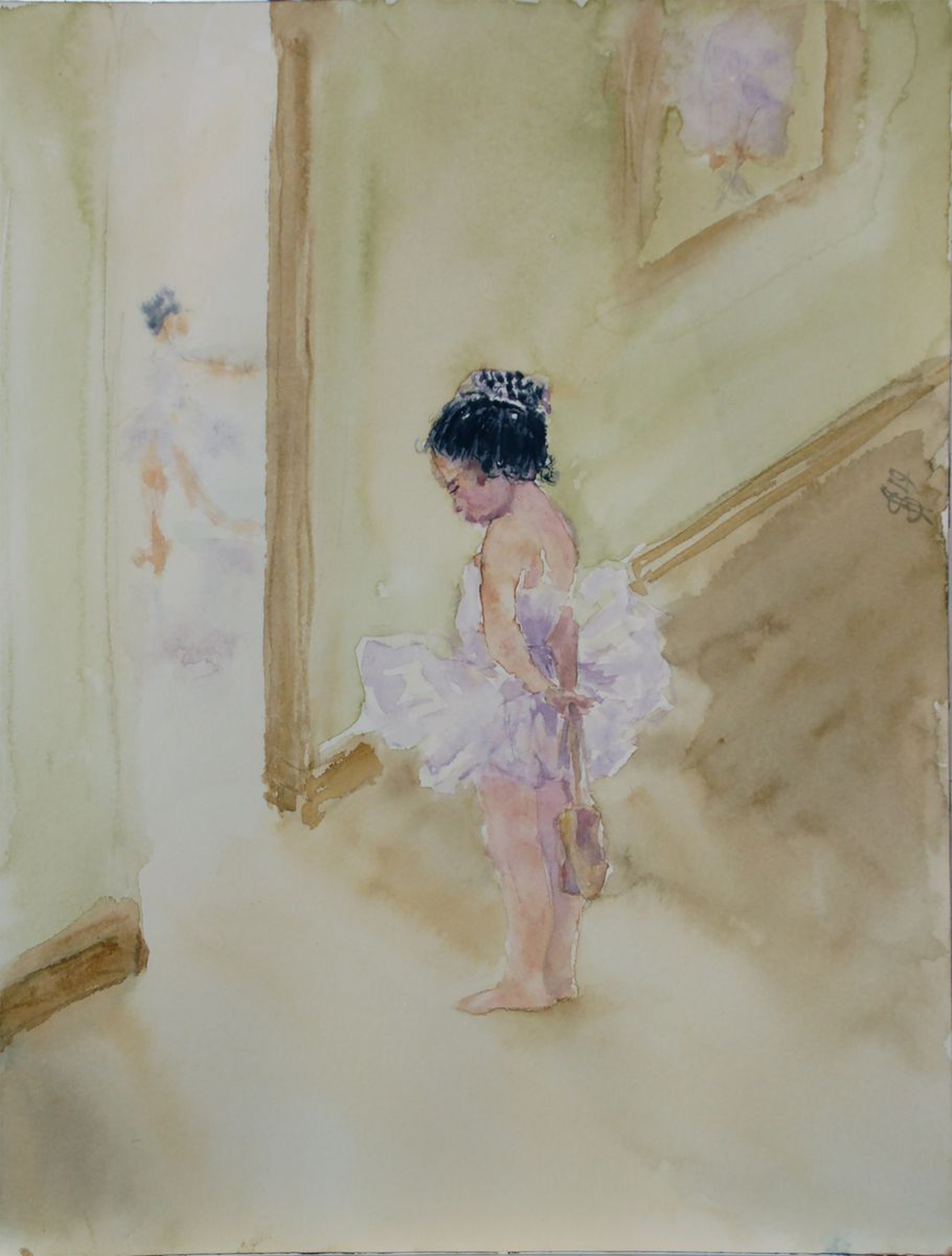 Little Ballerina I Original Painting Artfinder