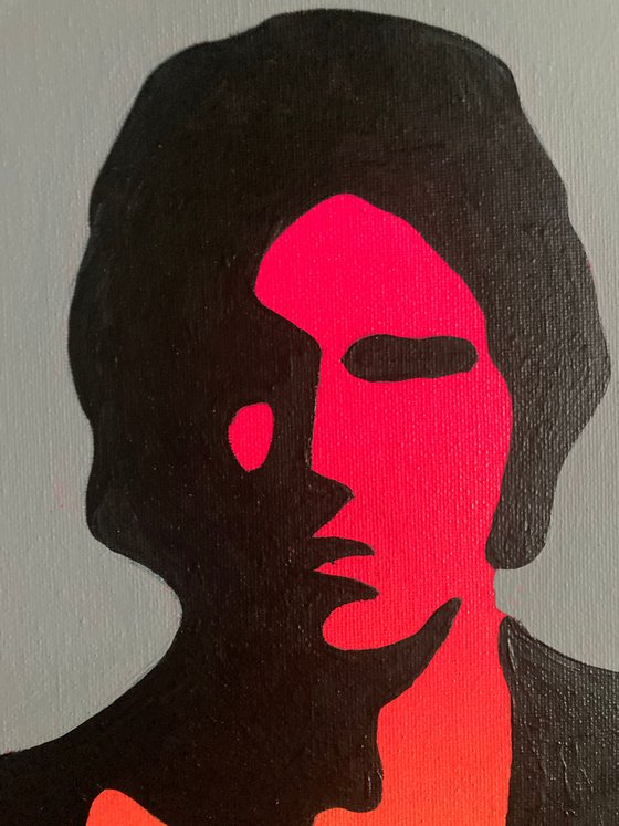 Han Solo Start Wars Original Pop Art Canvas Painting