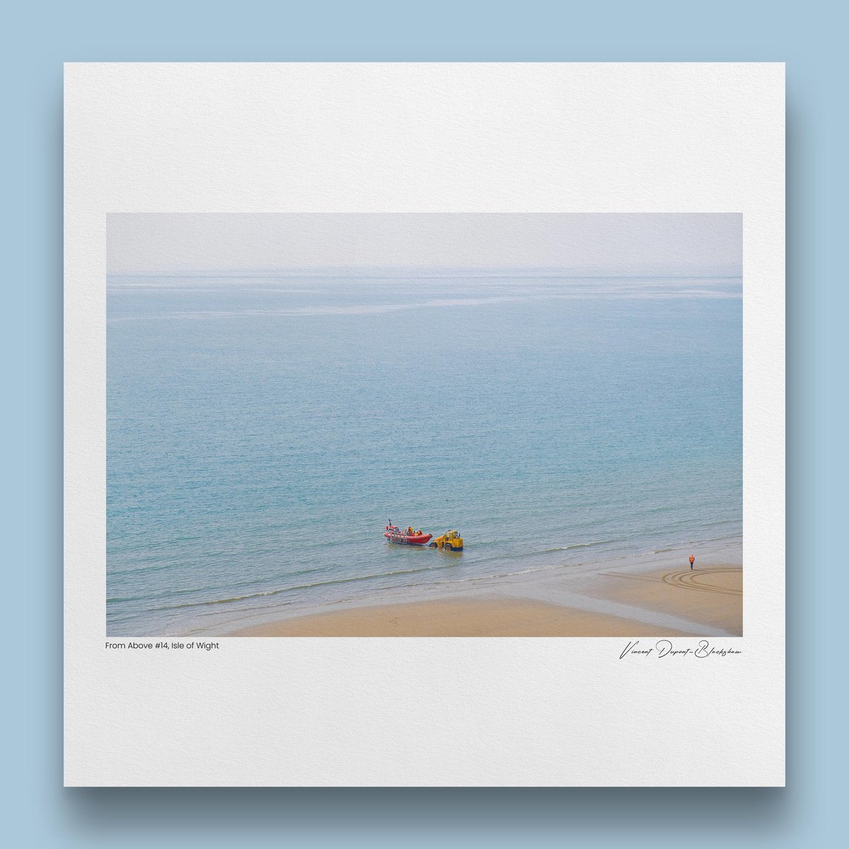 Landscape Photograph By Vincent Dupont-Blackshaw, 20 X 20", From Above #14, Original Artwork