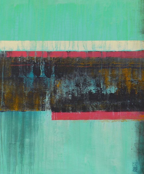 Untitled Black - Turquoise