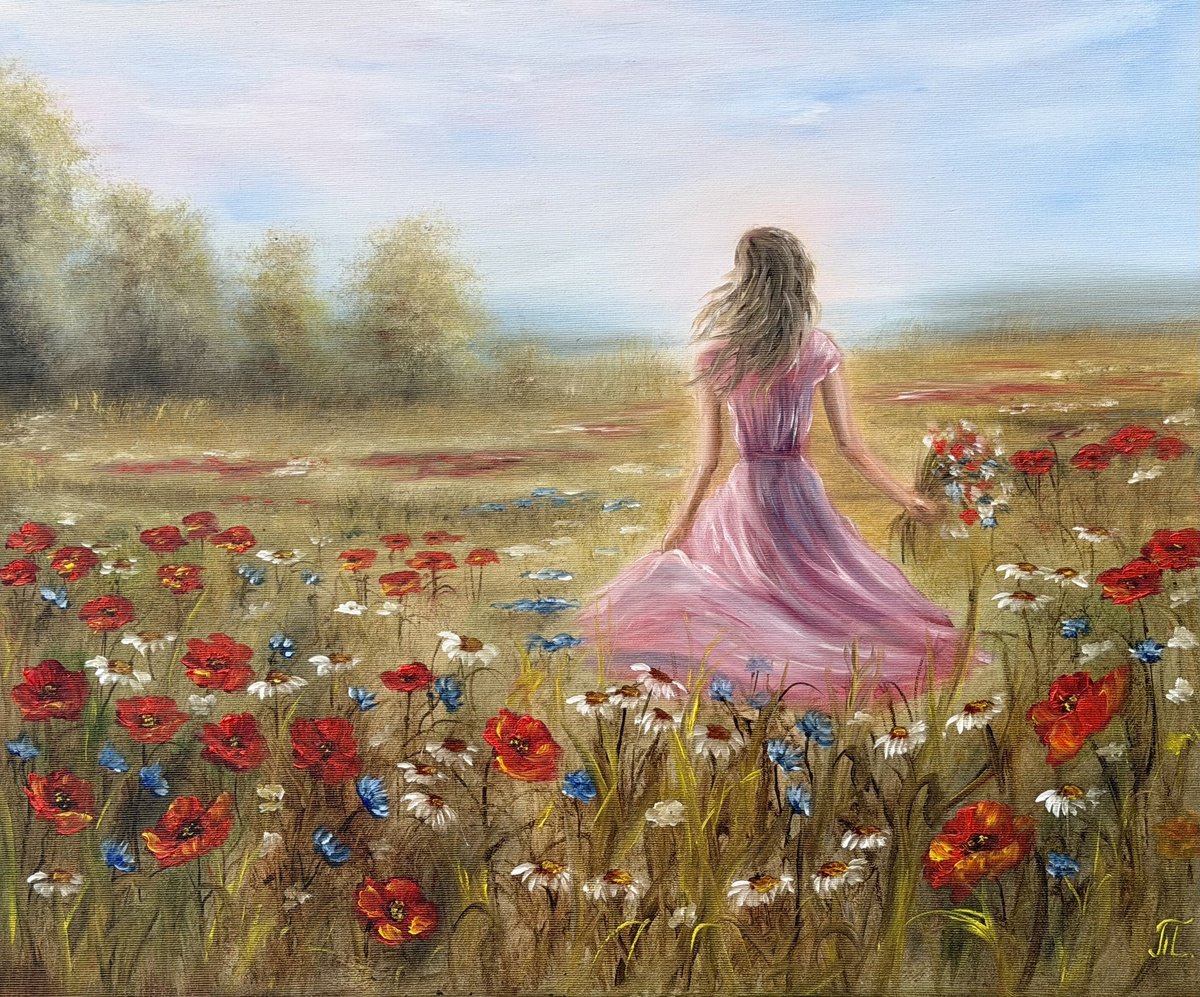 Summer Freedom By Tanja Frost, 24 X 20, Artwork For Sale On Artfinder
