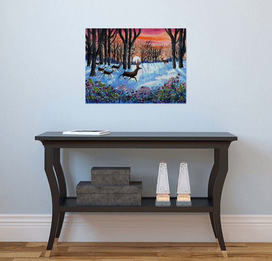 Deer in the Clearing