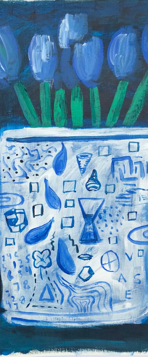 The White Vase by Roberto Munguia Garcia
