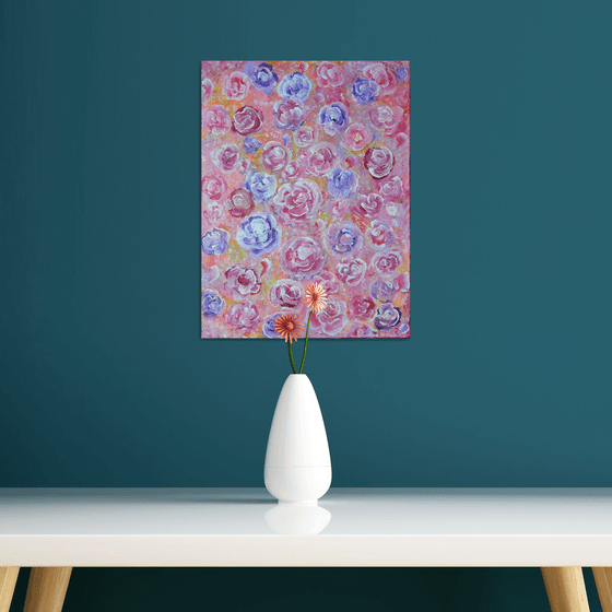 Flowers Pattern - Deep Edge Canvas Ready to Hang Home Decor