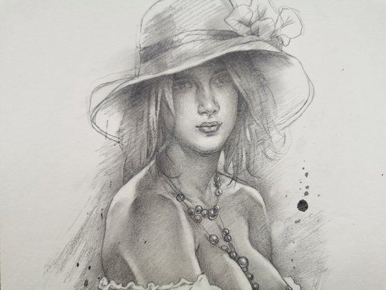Portrait of noblewoman
