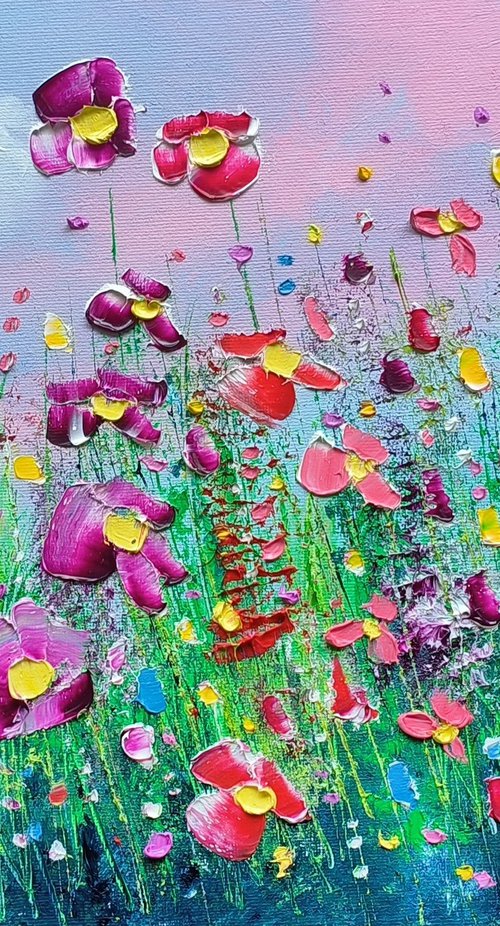 "Pink Days & Flowers in Love" by Phil Broad