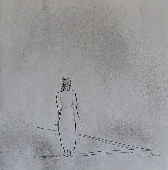 Indecision, 30x30 cm