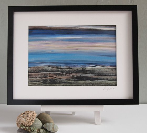 Original Abstract Seascape Painting Seascape 06