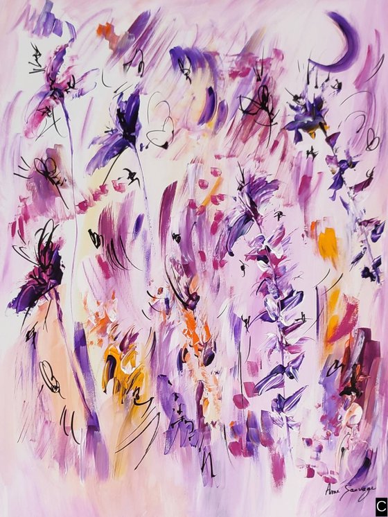 Set of 3 Hand-Painted Wood Panels