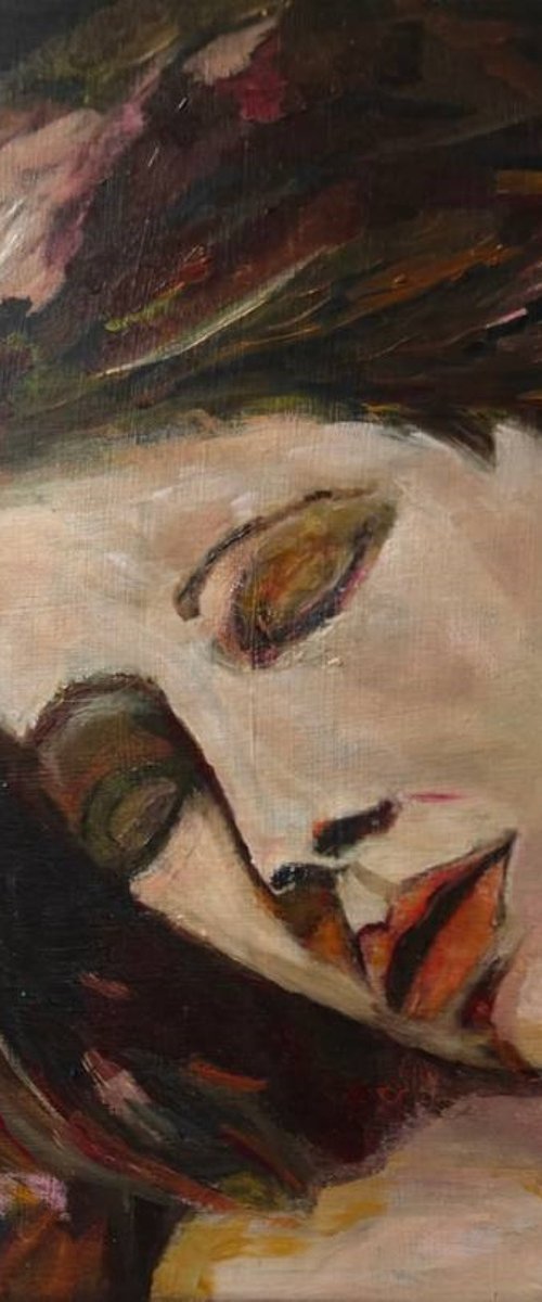 No. 1 Eyes Closed by Mieke van Os