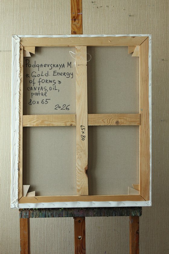 Gold. Energy of forms