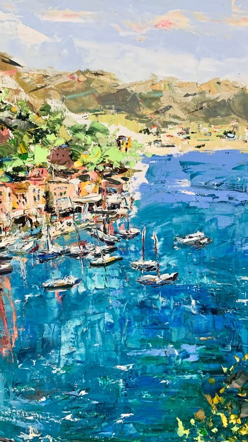 Portofino in the Italien Riviera by Vilma Gataveckienė