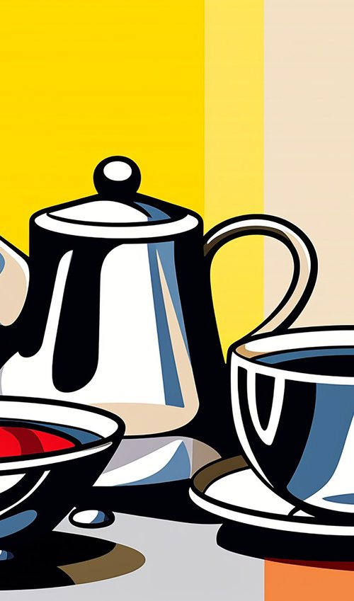 Coffee still life by Kosta Morr