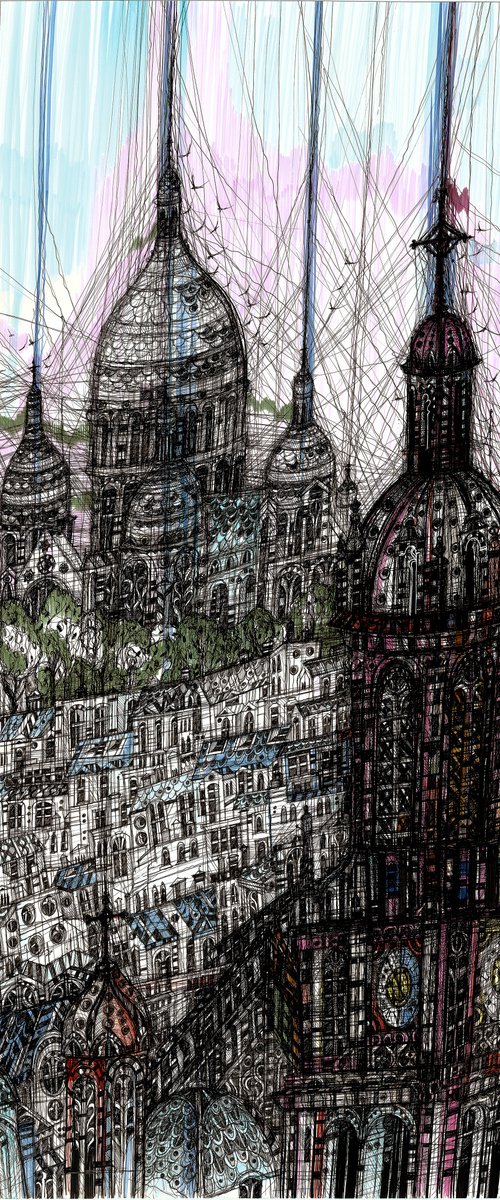 Montmartre. Paris by Maria Susarenko