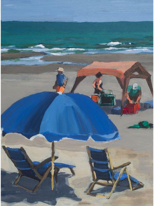 "Blue Umbrella" by Eddie Schrieffer