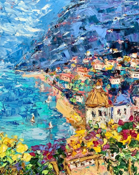Blooming in Positano