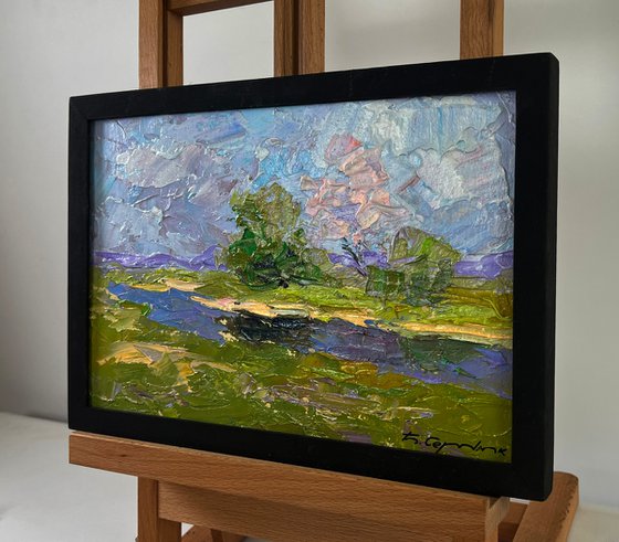 Sunny Day Under a Cloudy Sky