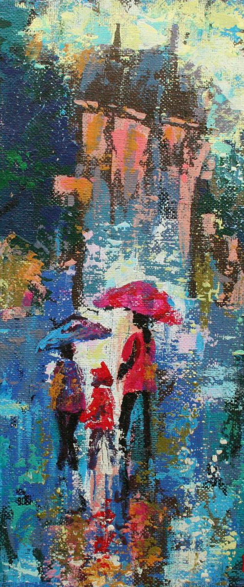 London. Rain 1. by Ilshat Nayilovich