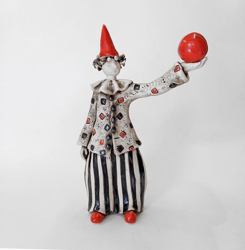 The Playful Clown by Izabel Nemechek