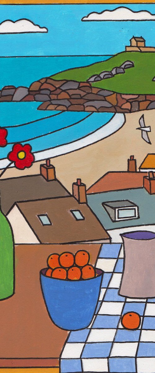 "Window on to The Island, St Ives" by Tim Treagust