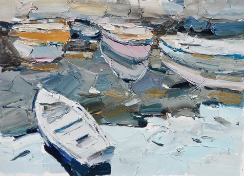 "Boats" by Yehor Dulin