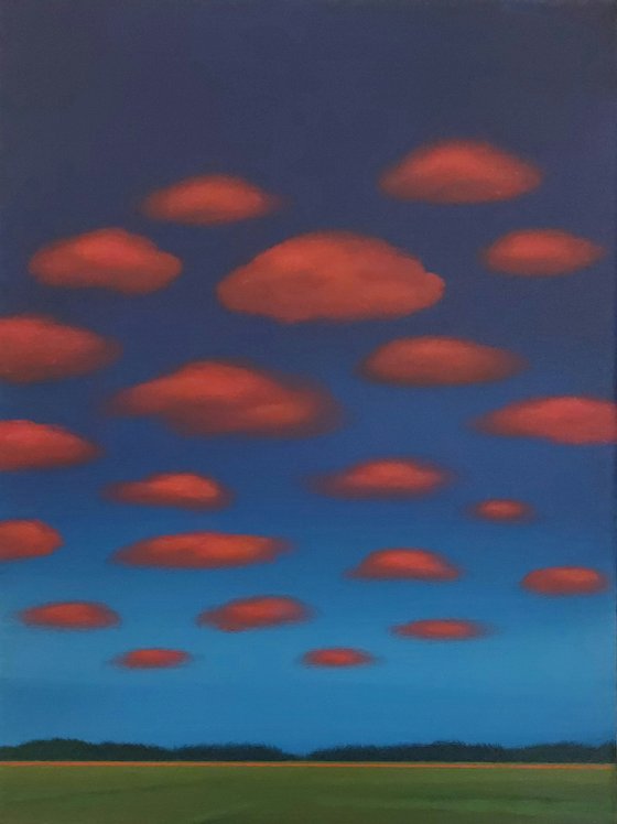 Yayoi Kusama clouds