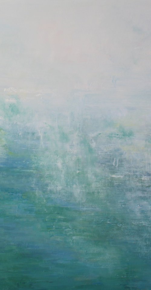 Calm Blue Green Sea by Therese O'Keeffe