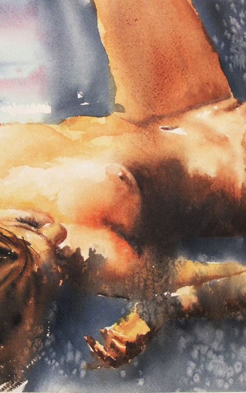 "Nude-Fragments of light and shadow 3B" by Ivan  Grozdanovski