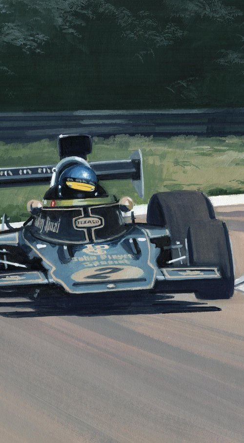 Ronnie Peterson, Monza 1974 by Martin Tomlinson