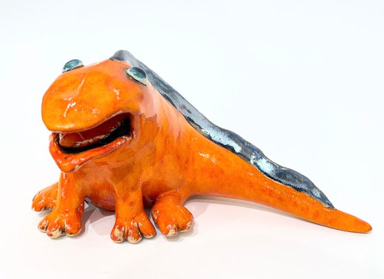 Orange Lovely Dragon