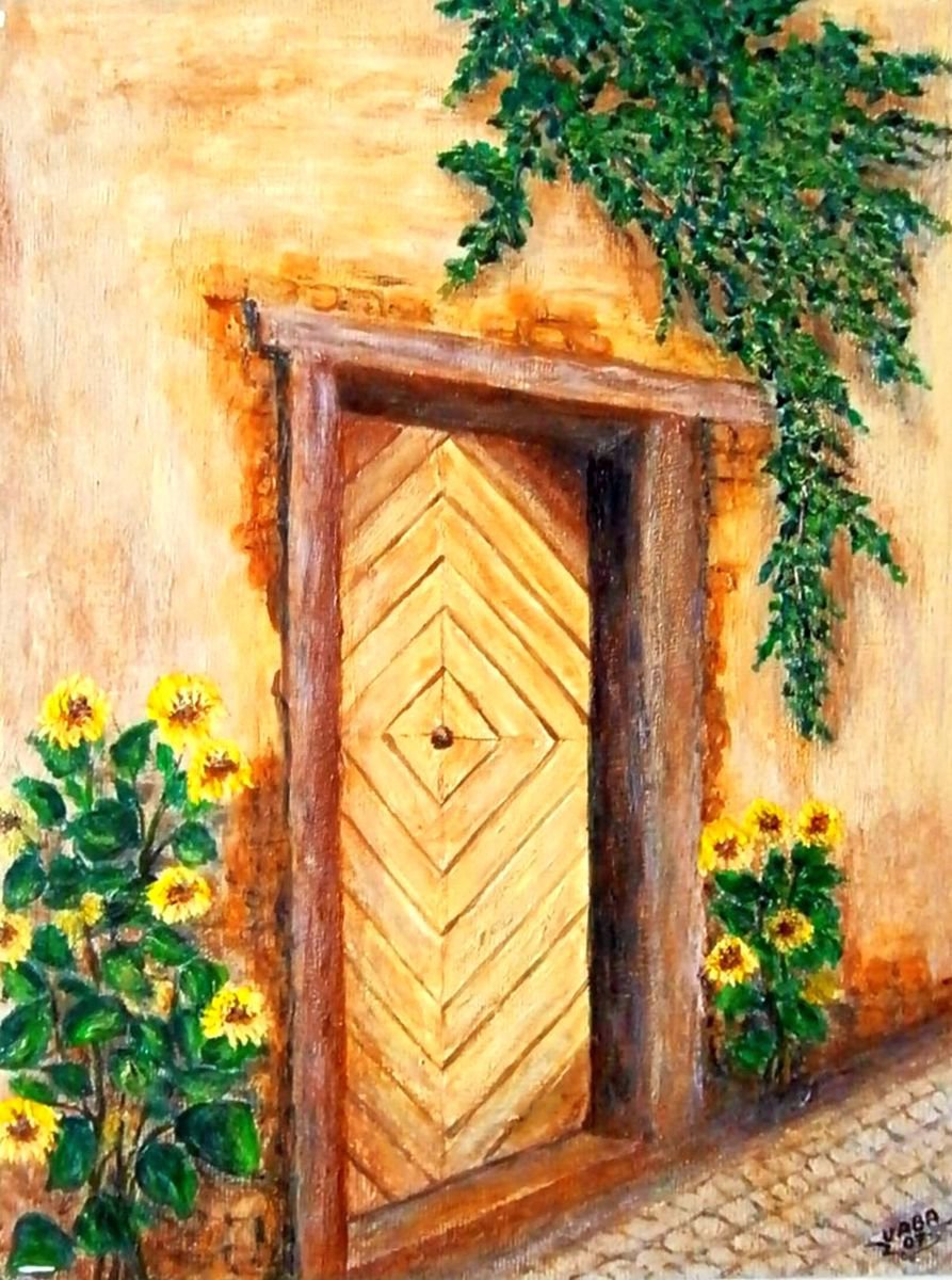 What is hidden behind the door? by Emilia Urbanikova