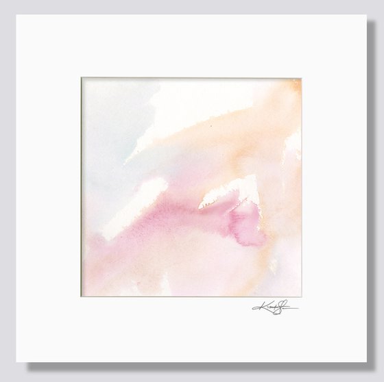 Awakened Breezes 6 - Serene Abstract Painting by Kathy Morton Stanion